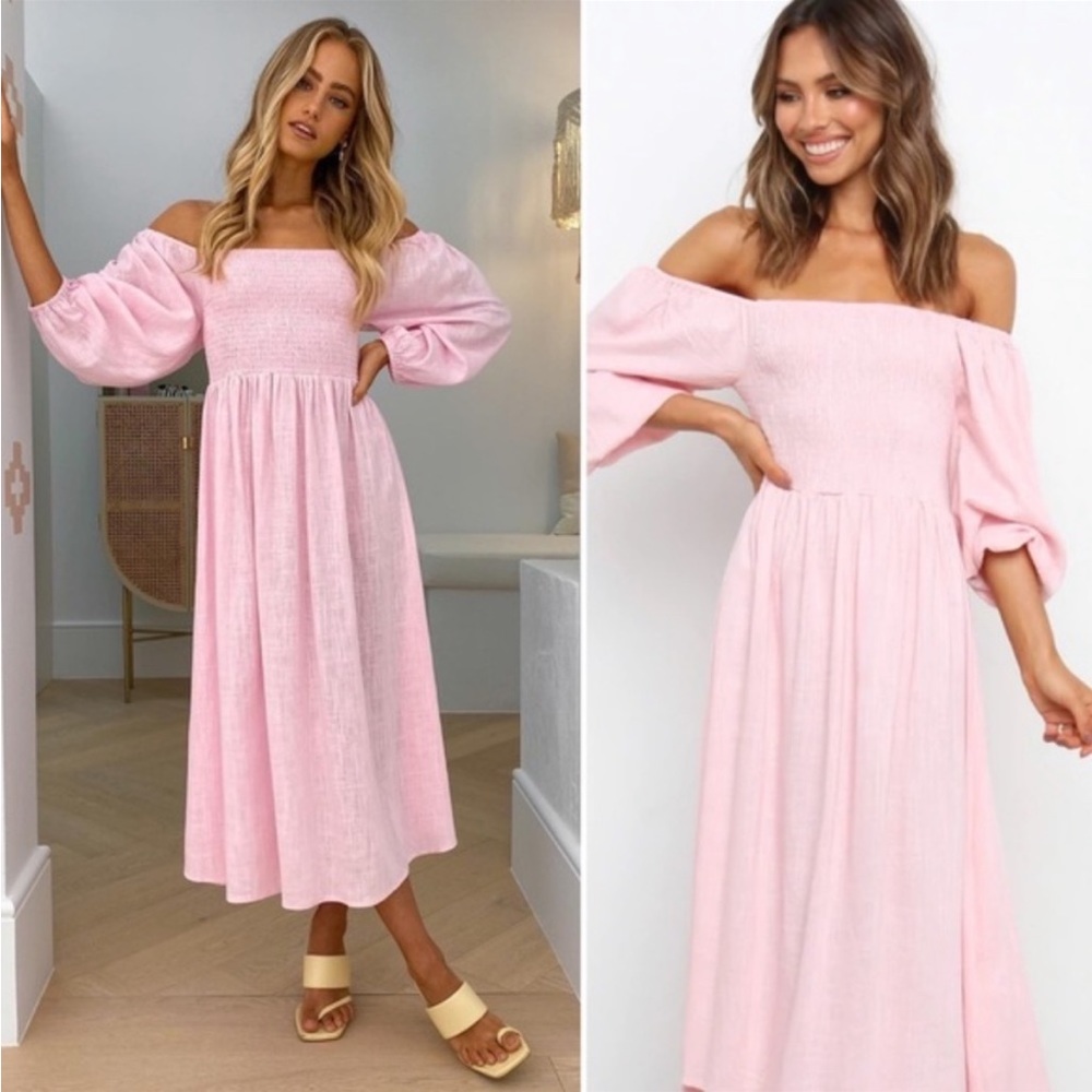 Petal & Pup Oceane Midi Dress